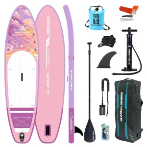 Areeman Ridewave Inflatable Stand up Paddle Board 10’6″ Allround ISUP Surfboard High Quality Dropshipping OEM Paddleboard SUP