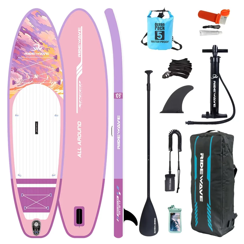 Areeman Ridewave กระดานพายเป่าลม 10'6" Allround ISUP กระดานโต้คลื่นคุณภาพสูง Dropshipping OEM
