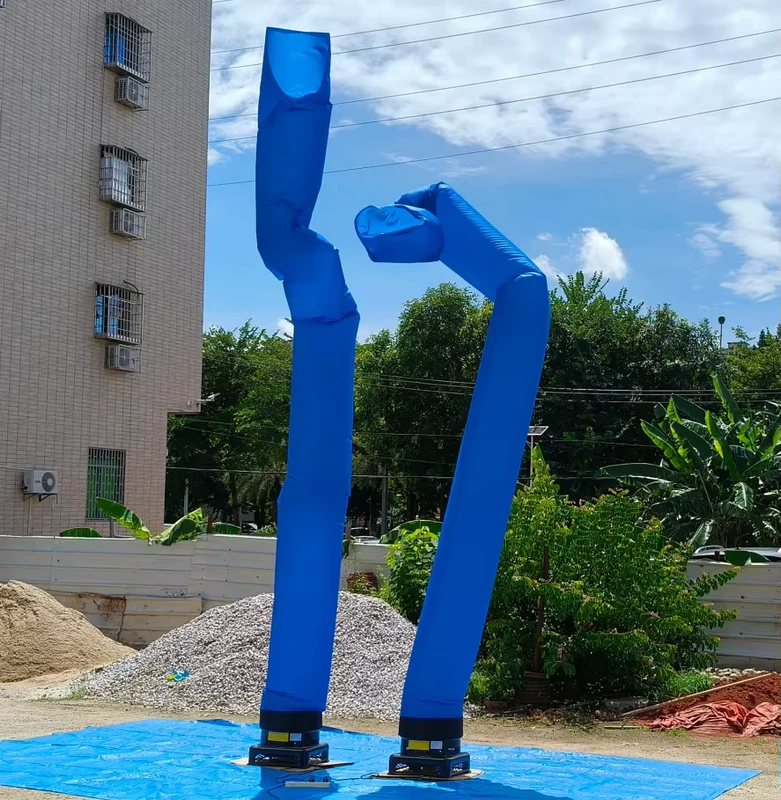 Atractivo bailarín de aire inflable Skyman para eventos