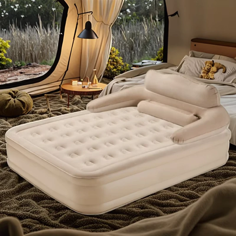Đệm không khí bơm hơi PVC tự bơm, đa năng cho cắm trại, nhà, phù hợp cho trường học, bệnh viện, phòng ngủ, khách