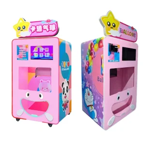 Machine à ballons gonflable automatique avec écran tactile de 21,5 pouces, personnalisez les ballons, distributeur pour parc d'attractions