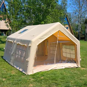 Automatic Inflatable Four Season Waterproof Portable Camping Tent Sunshade Canopy Gable Roof Tent Camping