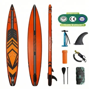 Award Winning Inflatable PVC Paddle Board Kids Double Layer Foldable SUP Beginner Friendly 180kg Capacity EVA Anti Slip