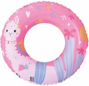 B01 Manufacture PVC Alpaca Ring Durable Outdoor Inflatable Water Sports Pool Floating Swimming Toys Customized Logo