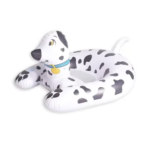 B03 F Custom PVC Pool Float Spotty Dog Inflatable Animal Toy Swimming Pool Lounge Chair Ride on Inflatable Toy