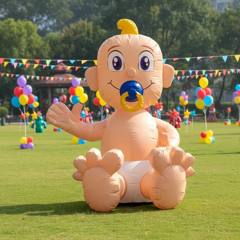 BOYAN Inflatable Holland Cartoon Baby Inflatable Infant Child Character Balloon for Newborn Boy Girl Birthday Party