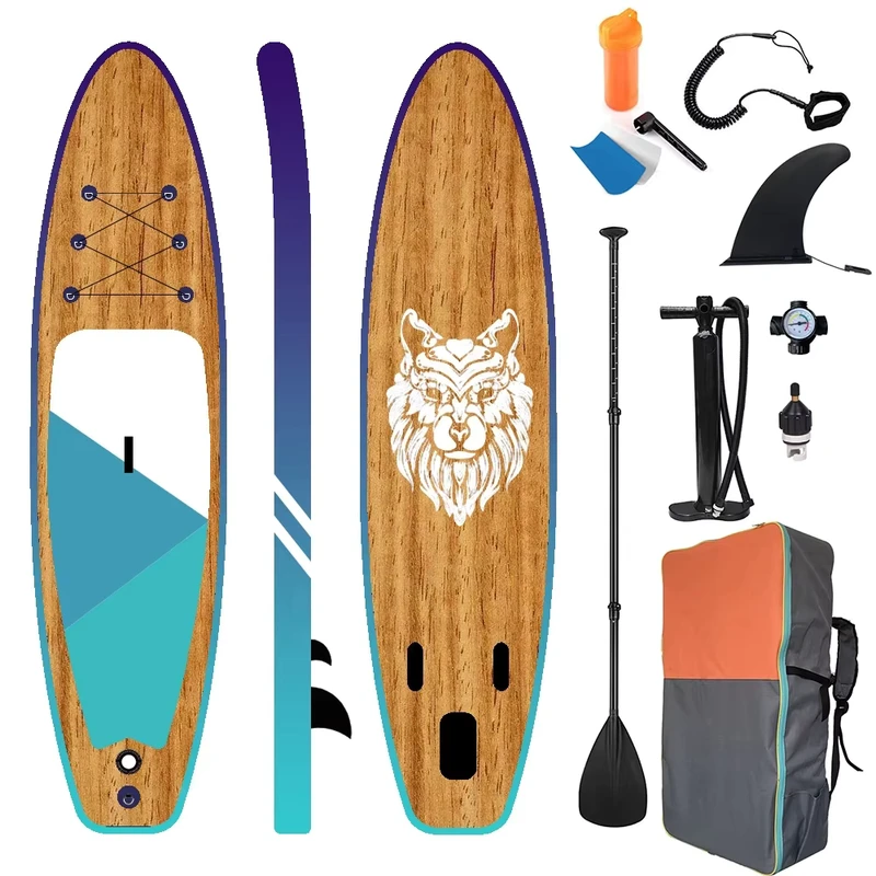 Fábrica de tablas de paddle surf inflables BSCI EN, tabla de paddle surf Isup para surfear