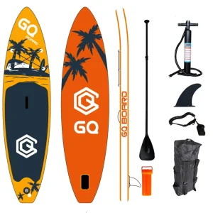 BSCI Factory Stand up Paddle Board Inflatable ISUP GQ Board Soft Top Board with Six Accessories