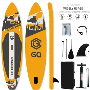 BSCI Factory Stand up Paddle Board Inflatable Isup GQ Board Soft Top Board with Six Accessories