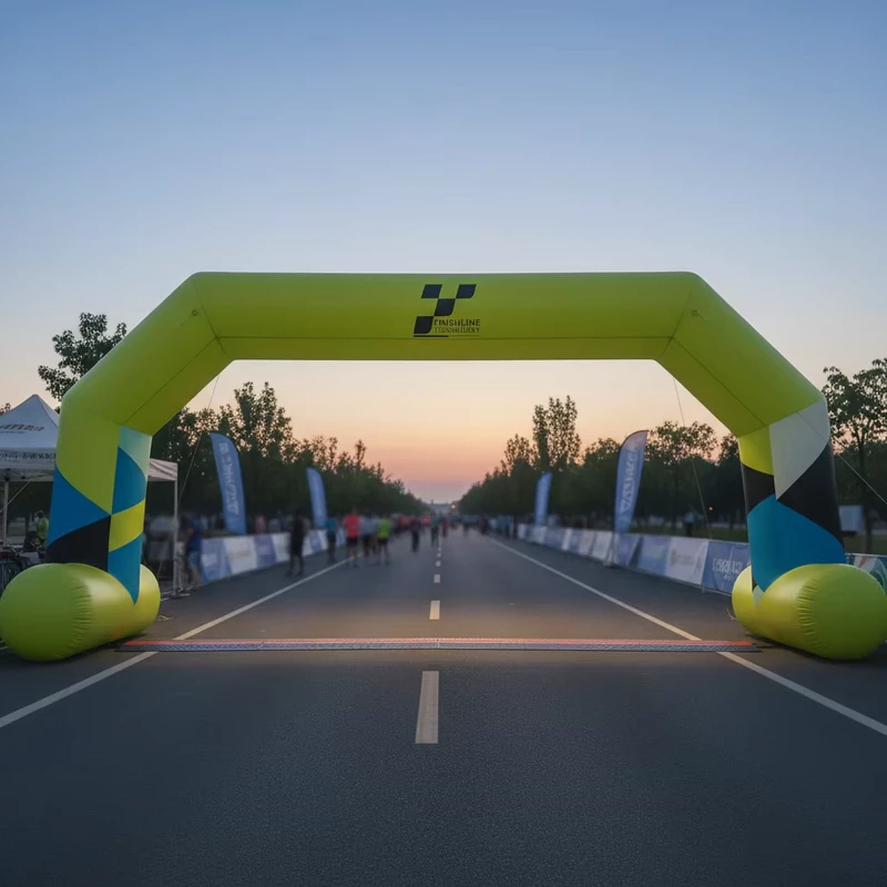 BY Inflatable Light up Archway Inflatable Race Arch Advertising Equipment Advertising Inflat Opblaasbare