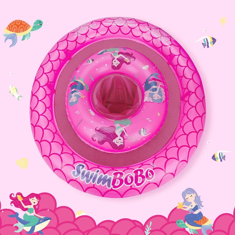 Bể bơi bơm hơi cho trẻ em, tùy chỉnh bảo vệ môi trường, vải PVC, ghế nổi cho trẻ em, bơi với mái che