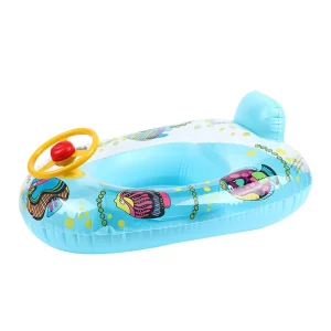 Baby Swim Ring for Child Eco friendly PVC EN 71 Certified Customizable Size (60x45cm) & Custom Logo