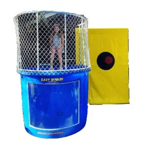 Jogos de Carnaval no Quintal, Stand de Mergulho Splash, Jogo de Água Fácil para Crianças, Tanque de Mergulho Inflável