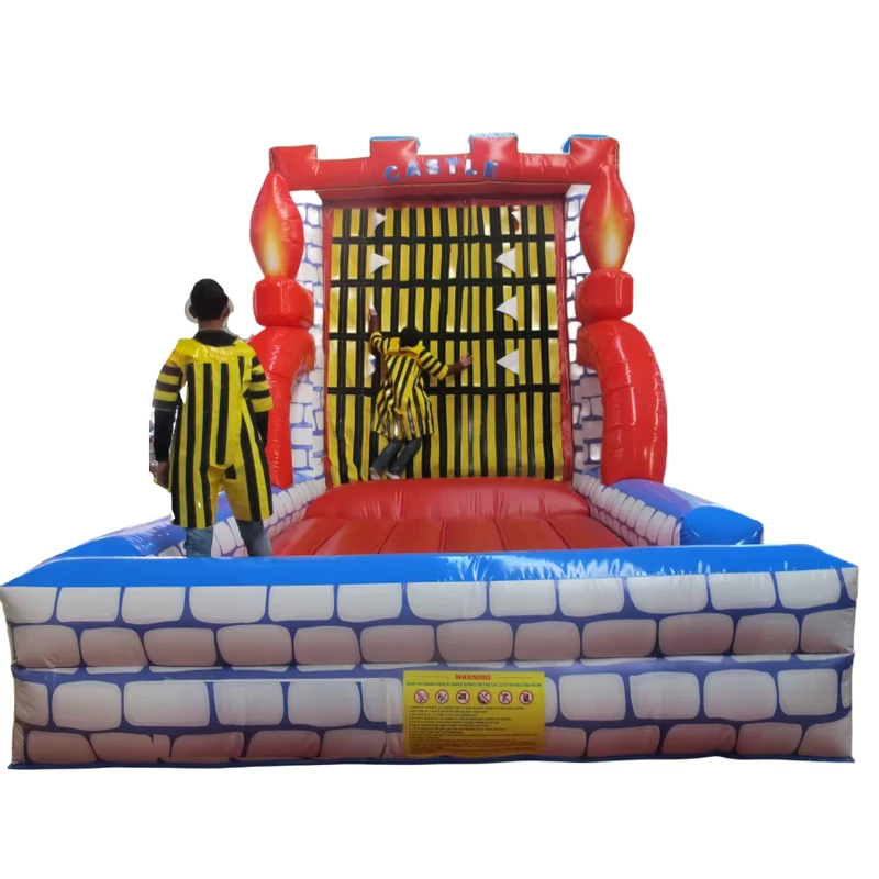 Gioco Inflatable Velcro Wall per Feste in Giardino per Bambini