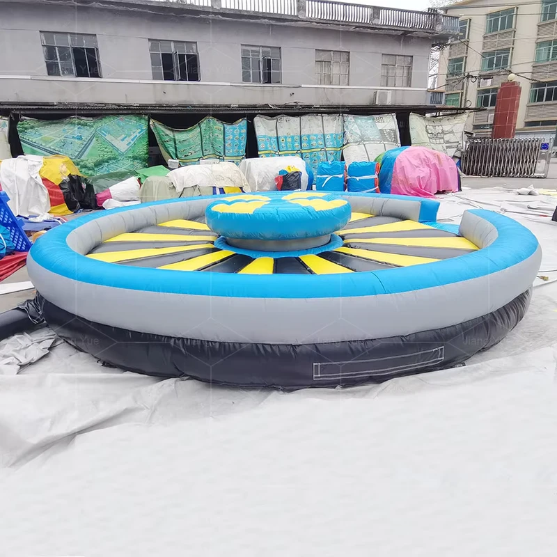 Arena de Jousting Inflatable Gladiador de Pedestal para Jardín, Juego Interactivo de Duelos de Gladiadores