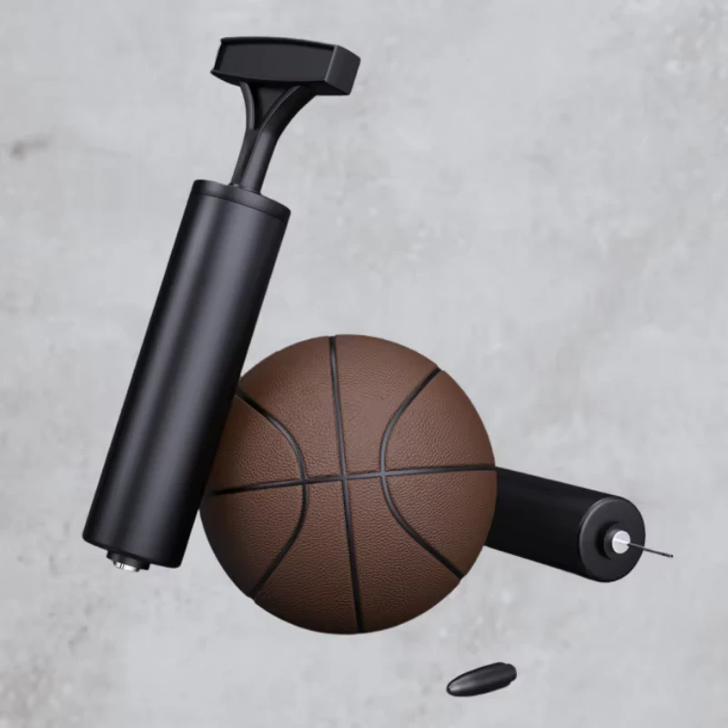 Ballpumpen-Kit mit 4 Nadeln und 1 Verlängerungsschlauch für Basketball, Fußball, Wasserball, Ballonaufblaszubehör