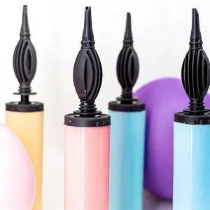 Balloon Air Pump Handheld Inflator Pump for Party Supplies Plastic PE Pump Tool for Balloon Inflation Quick and Easy