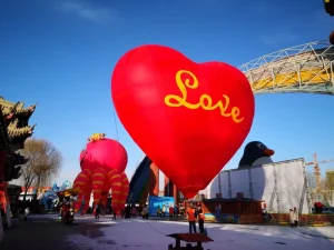 Balon Iklan Logo Kustom Balon Udara Panas Inflatable untuk Pameran Acara