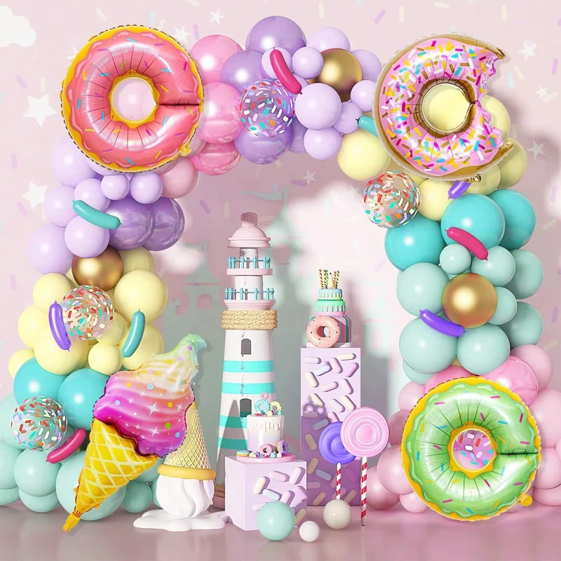 Ballon-Girlande Bogen-Kit Set, Latexballons für Geburtstag, Babyparty, Hochzeit, Brautdusche, Party-Dekorationsbedarf