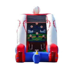 Baseball Challenge Inflatable Game Rental Strike Target Party Carnival Interactive Portable Outdoor PVC Material