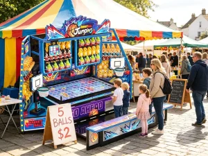 Basketball Jumping Arcade Game Machine for Indoor Carnival and Family Entertainment Center