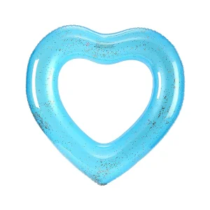 Beach Pool Party 120cm Large Adult Heart Pool Float Inflatable Swimming Ring Pool Decorations