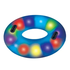 Beach Toy Led Waterproof Inflatable Pool Float Led Swimming Rings
