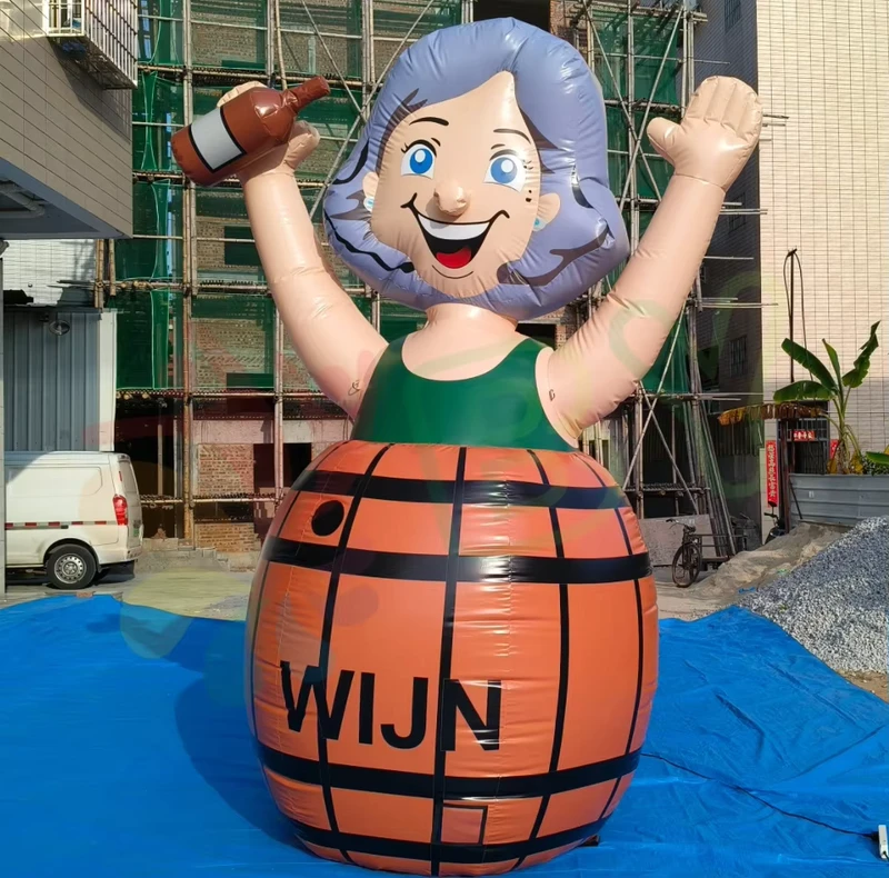 Bear Bar Woman Inflatable Holland Sarah Cartoon For Advertising