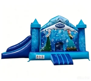 Beautiful Inflatable Frozen Princess Castle Inflatable Jumping Castle Inflatable Frozen Bouncy Castle With Slide Combo