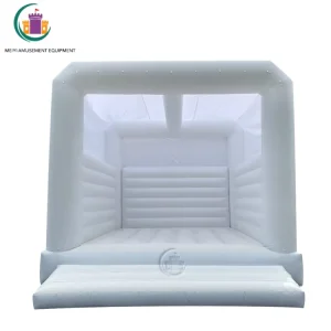 Beautiful Inflatable Wedding Bouncer Supplies White Inflatable Wedding Bounce House Inflatable Wedding Castle for Rental