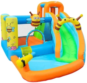 Cầu Trượt Nước Bơm Hơi Hình Con Ong Có Bouncer