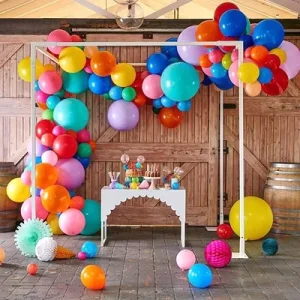 Beste Kwaliteit 5 Inch Glanzende Versie Unisex Roze Opblaasbare Latex Ballon Verjaardagsfeest Feestelijke Kerstcadeau Speelgoed
