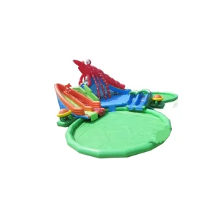 Big Blow up Water Slides Park Giant Outdoor Inflatable Water Slide with Pool for Adult Kids