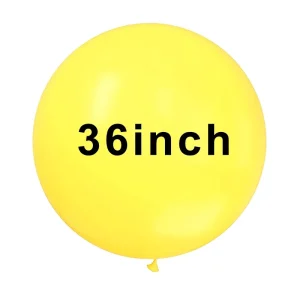 Big Giant 36Inch Latex Balloon Happy Birthday Graduation Easter Baby Shower Anniversary Party Decoration Supplies Helium Balloon