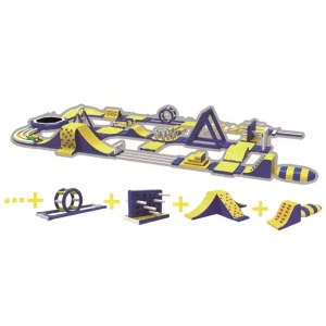 Grandes Juegos Inflables Acuáticos, Parque Acuático Flotante, Equipos de Juego Acuático, Diseño Personalizado Gratuito, PVC, ISO9001, CN JIA