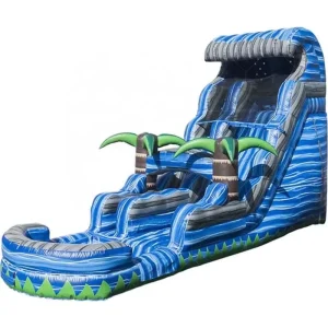 Big Inflatable Water Slides Outdoor Inflatable Playground Water Slide PVC Inflatable Jumping Slide