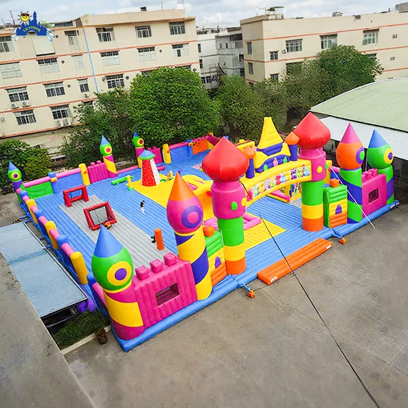 Grande Gonfiabile da Salto, Parco Giochi Gonfiabile per Interni, Giochi di Arrampicata per Bambini