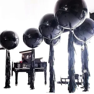 Big Size Giant Latex 36″ Balloon Large Wedding Party Blue Black Red Green White Clear Transparent Round Helium Balloon