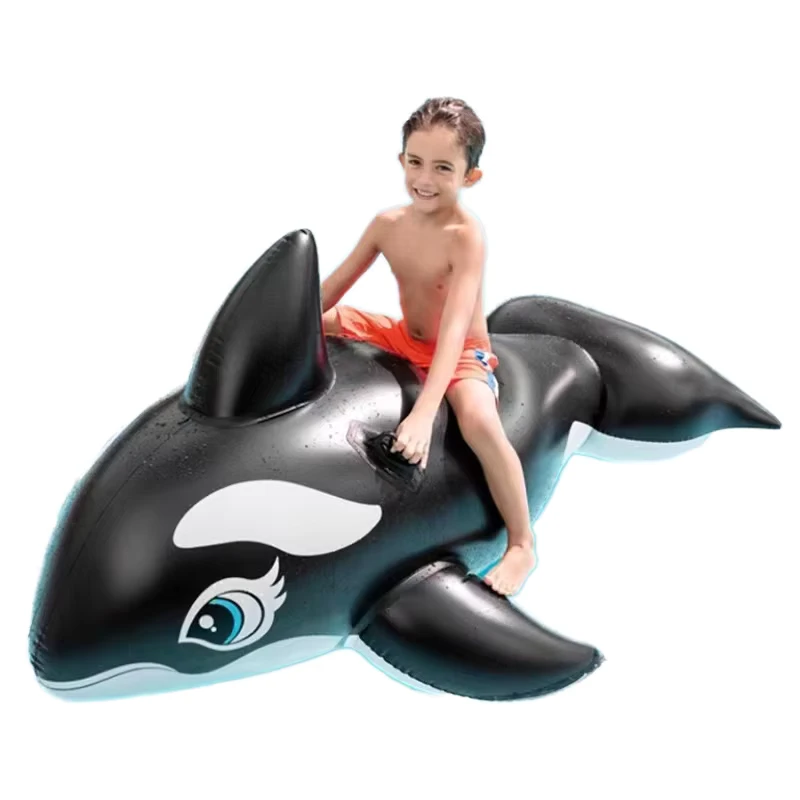 Gran unicornio inflable, flotador de agua, juguete para piscina y lago