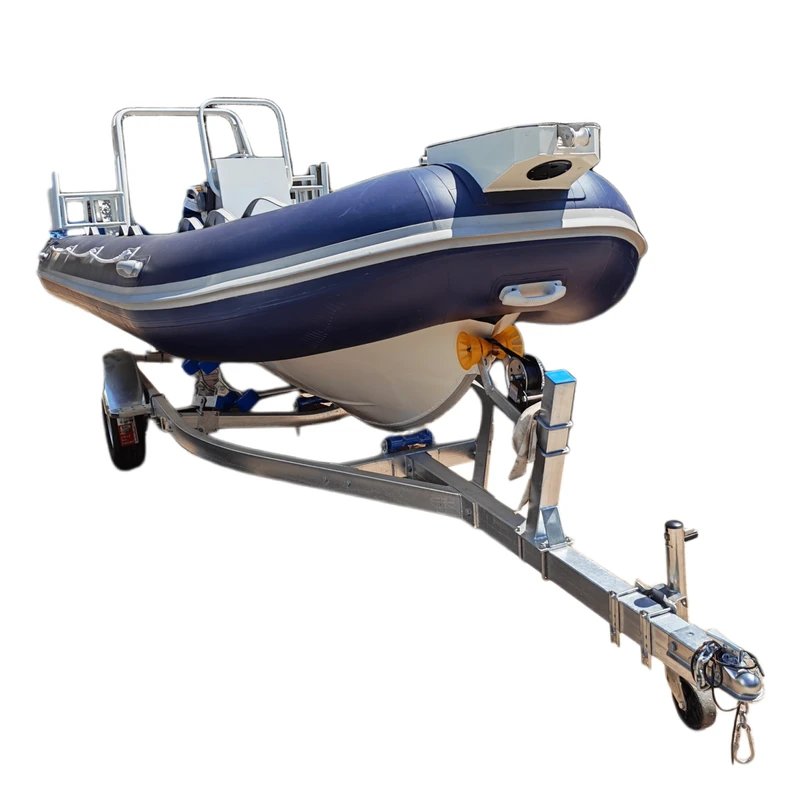 Barcos Insufláveis de Alumínio Rígido PVC Hypalon RIB 550 à Venda
