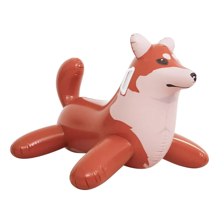 Flotteur de piscine animal gonflable, éco-responsable, à chevaucher