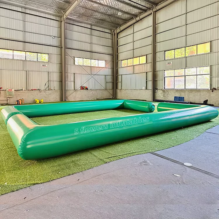 Blow up Sport Game Soccer Court Arena Small Inflatable Football Pitch Indoor Soccer Field