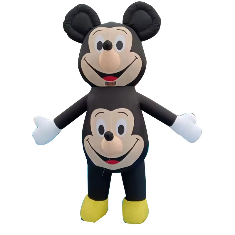 Blowup Cartoon Character Oxford Cloth Advertising Inflatables Giant Custom Inflatable Cartoon Elephant