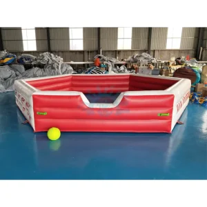 Blaues Springs Aufblasbare GaGa Ball Spielefeld