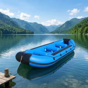 Boat for Rafting PVC Material Stylish Canoe Suitable for Water Sports and Entertainment Competitions
