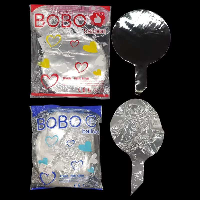 Bobo Ballonnen 18 24 36 Inch Transparante Helium Opblaasbare Bobo Ballonnen Heldere Bubble Verjaardagsfeest Bruiloft Decoratie Benodigdheden