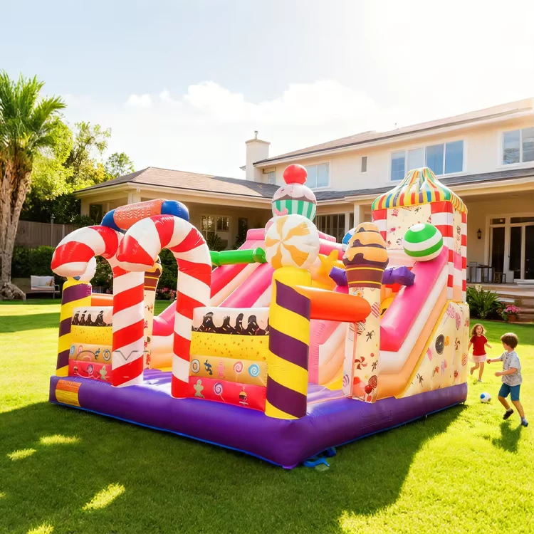 Commerciële Springkasteel Bouncer Roze voor Kinderen