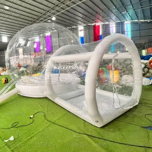 Casa Inflable de Burbuja Trampolín de 4m 13ft, Carpa Inflable de Burbuja, Domo Inflable de 3m 10ft para Fiesta de Niños