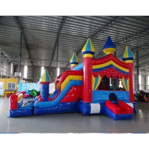 Bouncer Inflatable Commercial Bouncy Castles Princess Bounce House with Slide