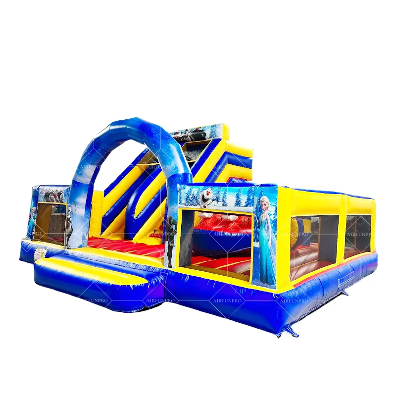 Bouncer Slide Combo Gewerbliches aufblasbares Bouncer Aufblasbares Hüpfburg für Kinder Jumper Bouncy Sprunghaus Partyvermietungen
